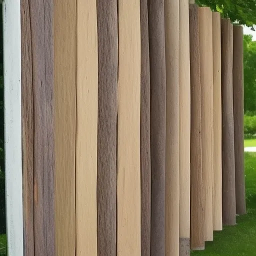 

Une photo d'une étagère murale faite à la main avec des planches de bois et des cordes. Les planches sont attachées aux murs avec des cordes, cré